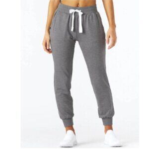 Women's Terry Halfway Jogger Charcoal Heather Size M EUC